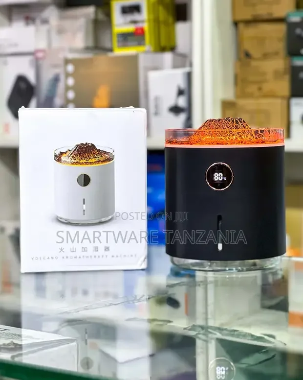 Volcano Aromatherapy Humidifier with LED Lava Effect - Buy in Dar es Salaam, Tanzania | Smartware