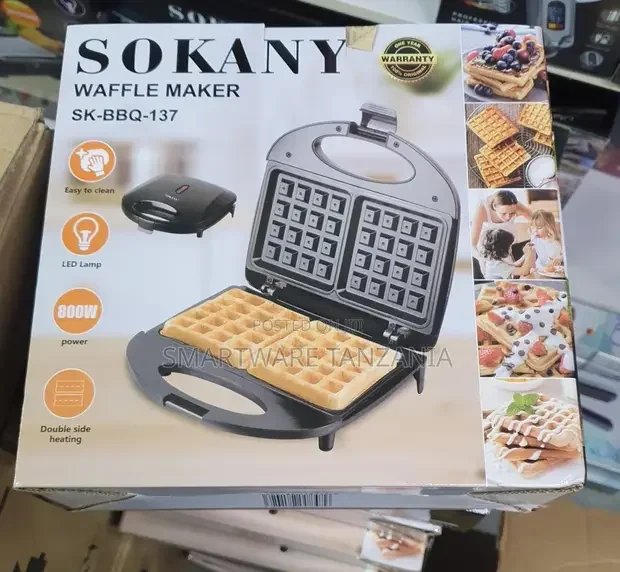 Waffle Cake Iron for Delicious Filled Waffles - Buy in Dar es Salaam, Tanzania | Smartware