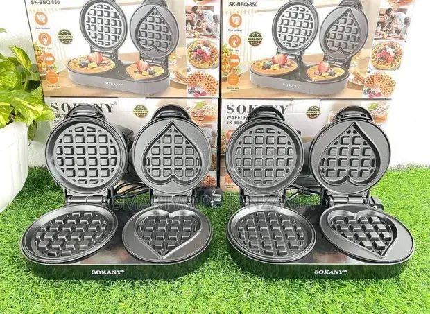Double Head Egg Waffle Maker Machine - Buy in Dar es Salaam, Tanzania | Smartware