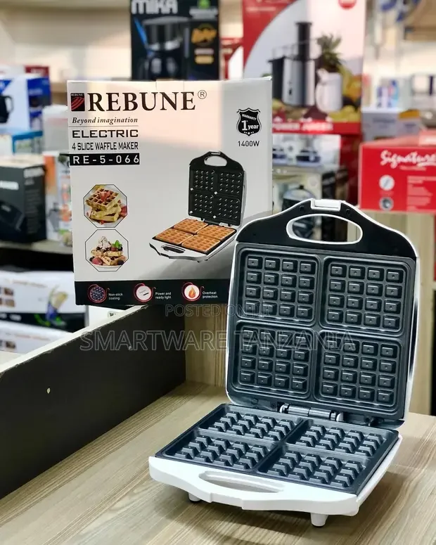 Double-Sided Waffle Maker - Buy in Dar es Salaam, Tanzania | Smartware