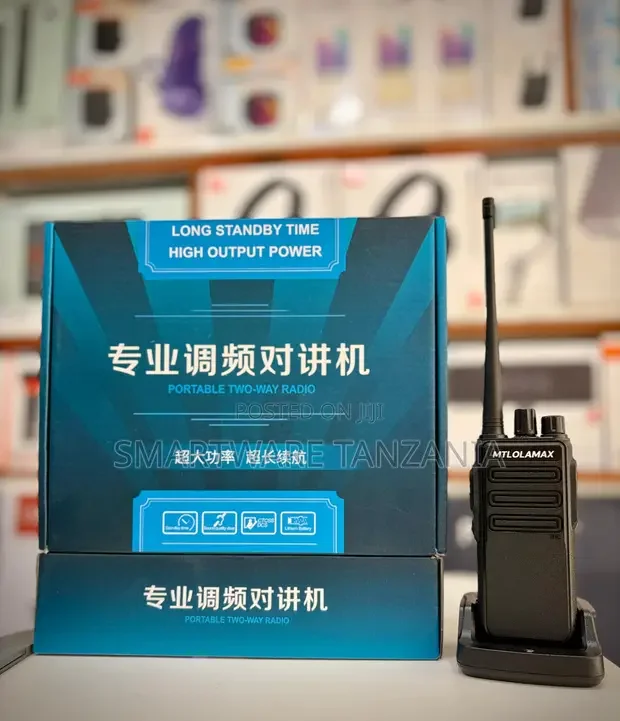 Walkie Talkie Two Way Radio Long Range Professional Rechargeable