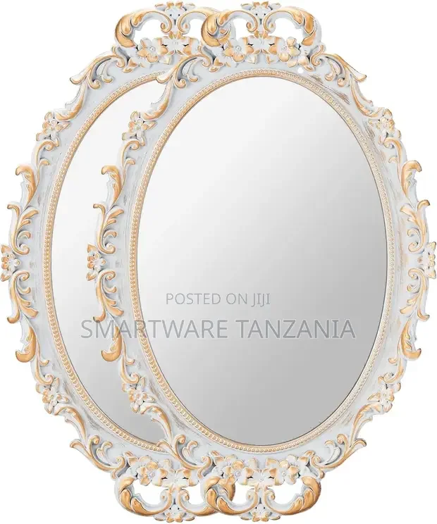 Vintage Hanging Wall Mirror for Bedroom & Living Room - Buy in Dar es Salaam, Tanzania | Smartware