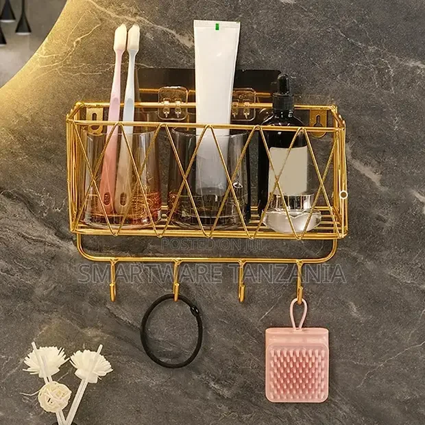 Wall Mounted Bathroom Floating Basket Heavy Duty - Buy in Dar es Salaam, Tanzania | Smartware