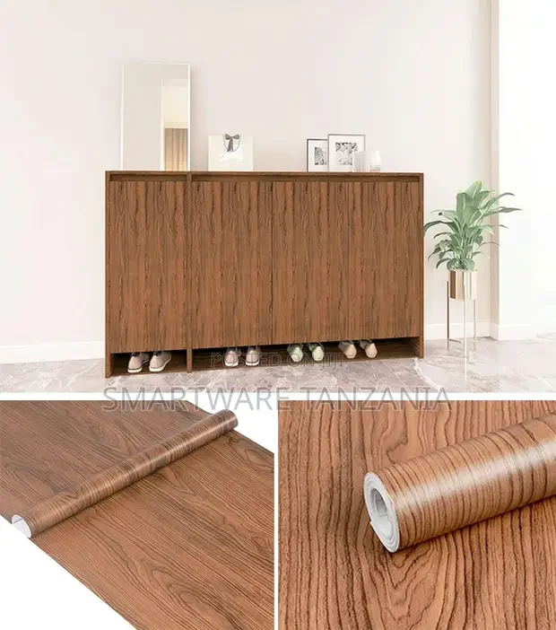 Wall Stickers Wood Furniture Wallpaper DIY PVC Shelf - Buy in Dar es Salaam, Tanzania | Smartware