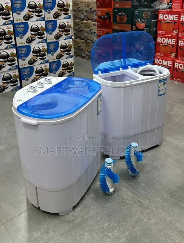 Mini Automatic Double Tub Washing Machine - Buy in Dar es Salaam, Tanzania | Smartware