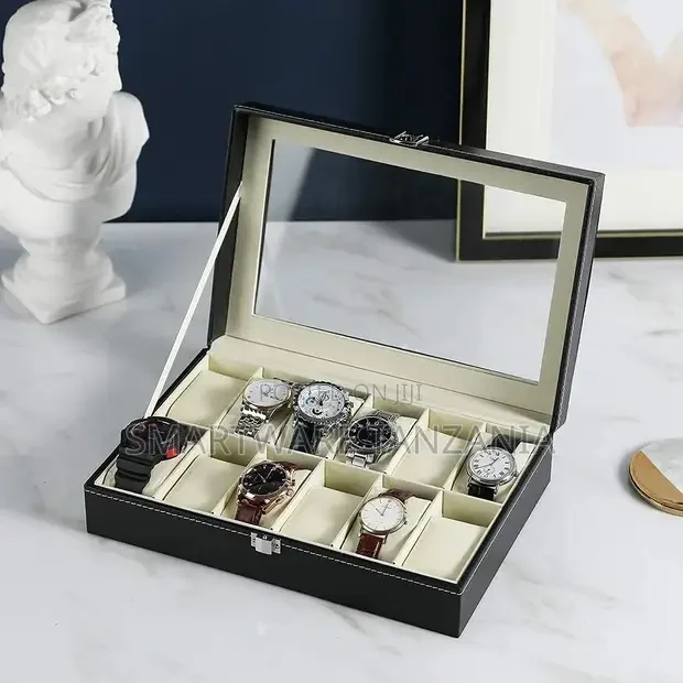 Vintage Watch Display Box Organizer - Buy in Dar es Salaam, Tanzania | Smartware