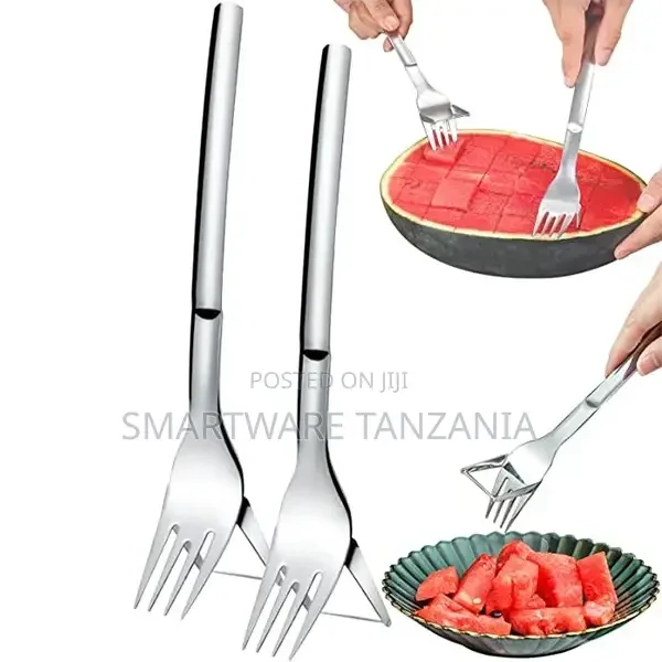 Watermelon Slicer Cutter, 2in1 Watermelon Fork Slicer - Buy in Dar es Salaam, Tanzania | Smartware