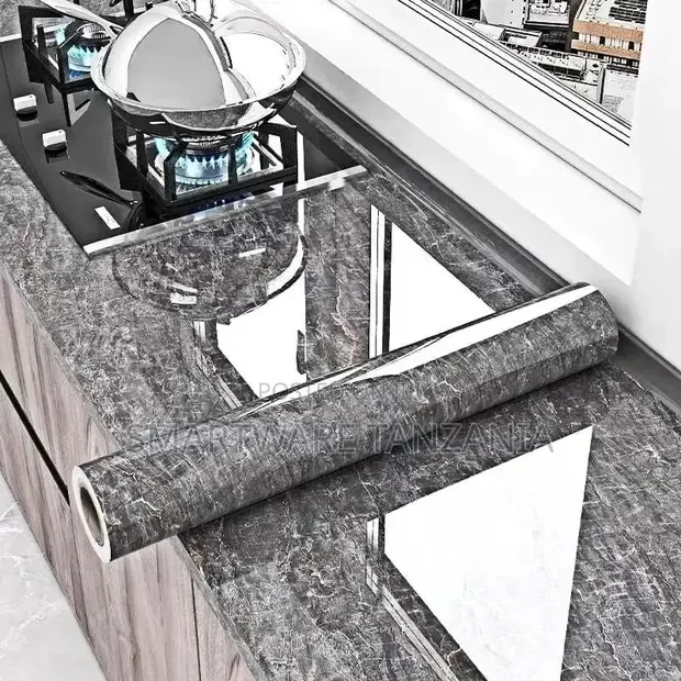 Waterproof White Granite Marble Wallpaper for Kitchen & Bathroom - Buy in Dar es Salaam, Tanzania | Smartware