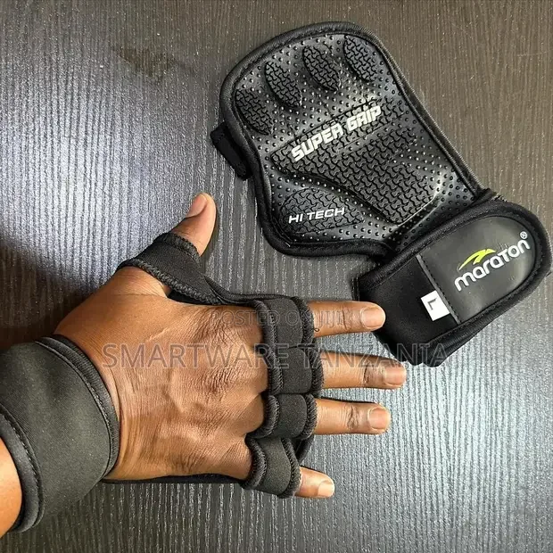 Weight Lifting Gloves With Wrist Wraps for Gym Training Support - Buy in Dar es Salaam, Tanzania | Smartware