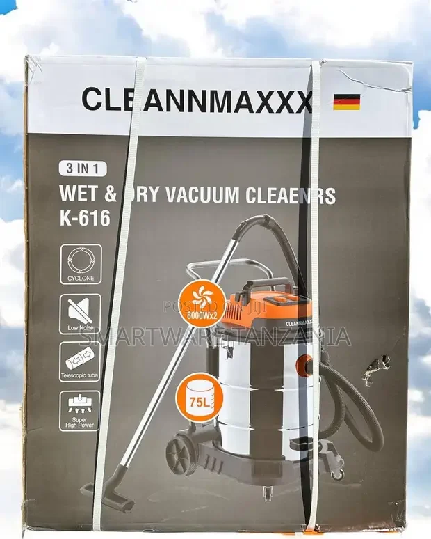 75-Liter Wet Dry Vacuum Cleaner for Household Use - Buy in Dar es Salaam, Tanzania | Smartware