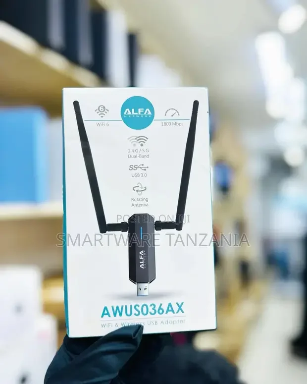 Wifi 6 USB Adapter Dongle AX1800 - Buy in Dar es Salaam, Tanzania | Smartware