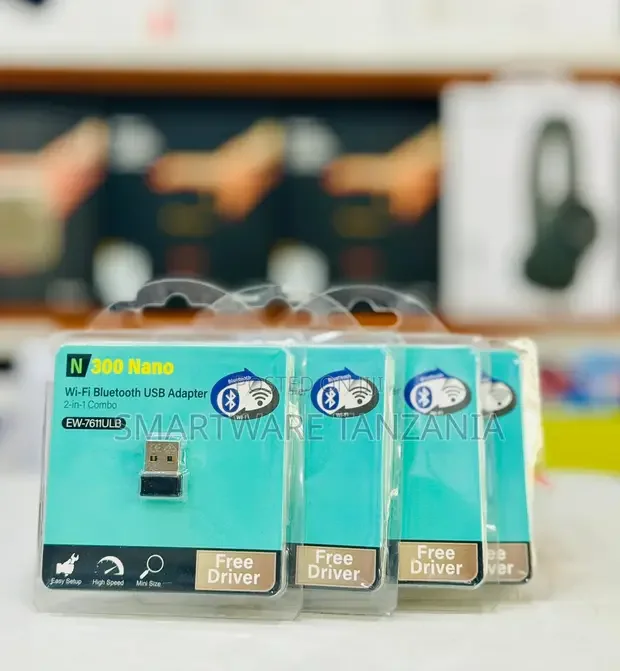 Wifi Bluetooth Usb Adapter N300 Nano 2 in 1 Wireless Dongle - Buy in Dar es Salaam, Tanzania | Smartware