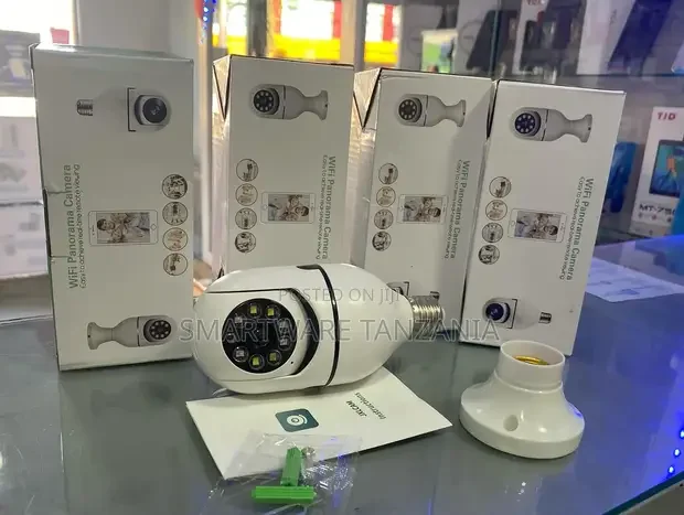Wifi Bulb Holder Security Camera With Night Vision - Buy in Dar es Salaam, Tanzania | Smartware