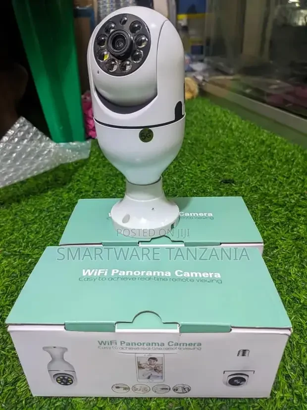 Wifi HD 1080P Light Bulb Camera Pan Tilt Security Camera - Buy in Dar es Salaam, Tanzania | Smartware