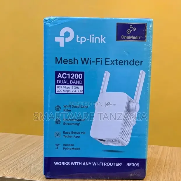 TP-Link RE305 WiFi Range Extender - Buy in Dar es Salaam, Tanzania | Smartware