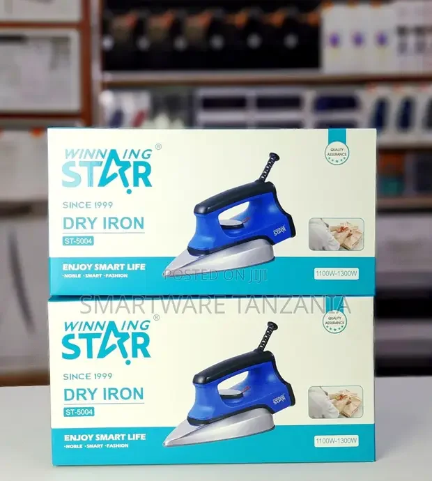 Winning Star Dry Iron ST-5004 1100W-1300W - Buy in Dar es Salaam, Tanzania | Smartware