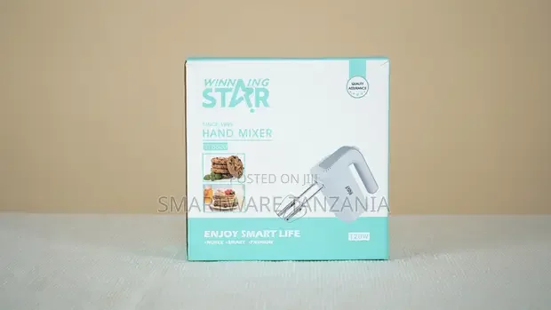 Winning Star ST-5520 120W Lightweight Electric Hand Mixer - Buy in Dar es Salaam, Tanzania | Smartware