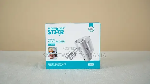 Winning Star ST-5533 200W 5-Speed Electric Hand Mixer - Buy in Dar es Salaam, Tanzania | Smartware