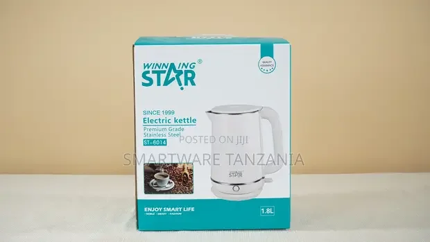 Winning Star ST-6014 1.8L Electric Kettle - Buy in Dar es Salaam, Tanzania | Smartware