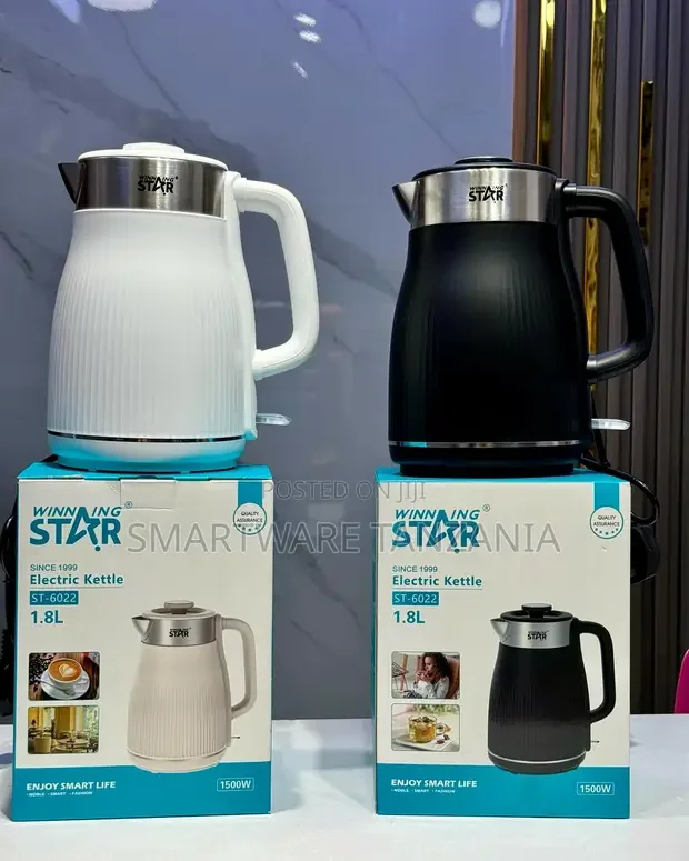 Winning Star ST-6022 1.8L Electric Kettle - Buy in Dar es Salaam, Tanzania | Smartware