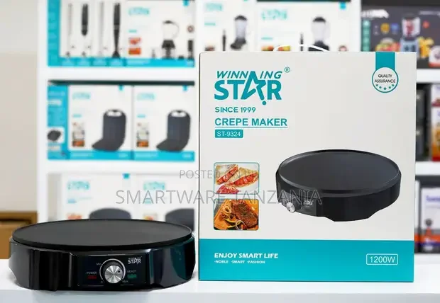 Winning Star ST-9324 Electric Crepe Maker 1200W - Buy in Dar es Salaam, Tanzania | Smartware