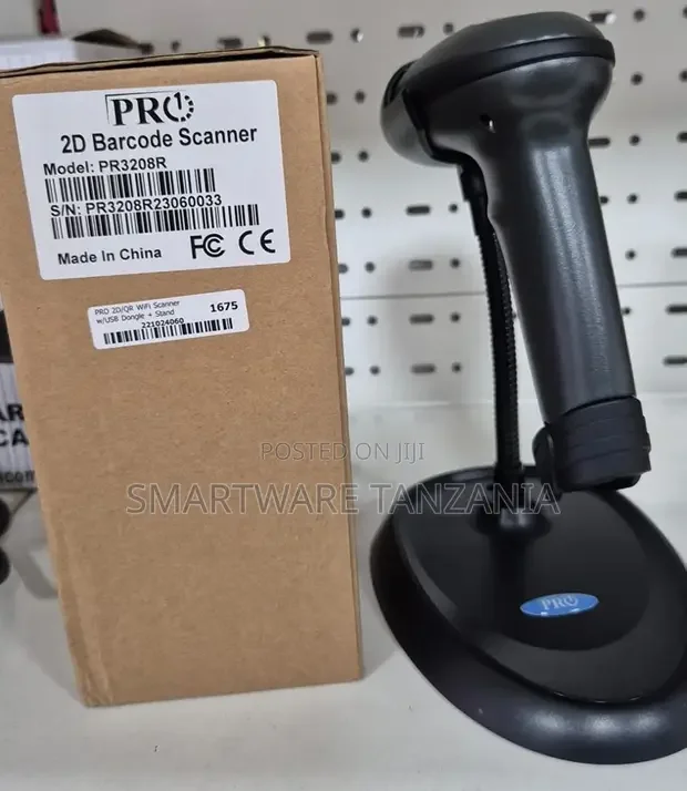 Wireless 2.4ghz 2d 1d Barcode Scanner (Qr Code Barcode)