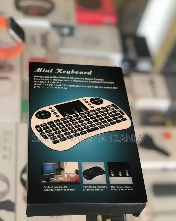 Wireless Backlight Keyboard Android TV Box Remote Control - Buy in Dar es Salaam, Tanzania | Smartware