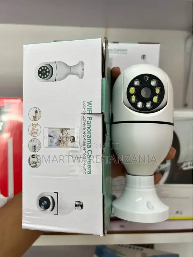 Wireless Bulb Camera with IR Night Vision & 2-way Audio - Buy in Dar es Salaam, Tanzania | Smartware