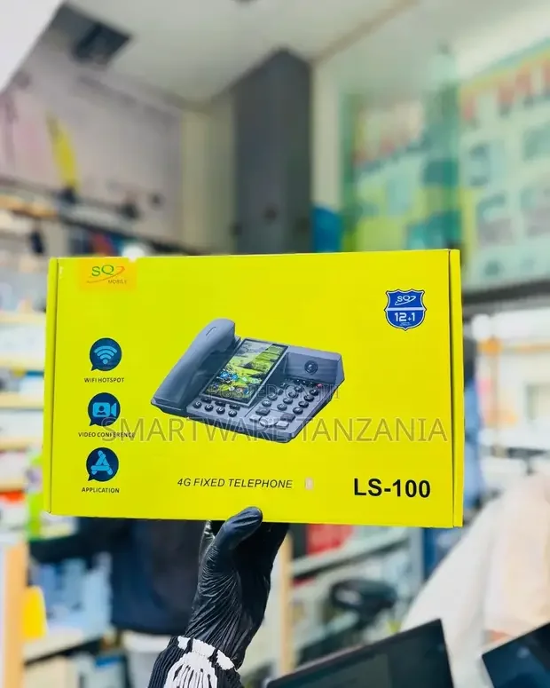 Wireless Fixed Landline Color Screen Telephone 4G Sq-Ls100 - Buy in Dar es Salaam, Tanzania | Smartware