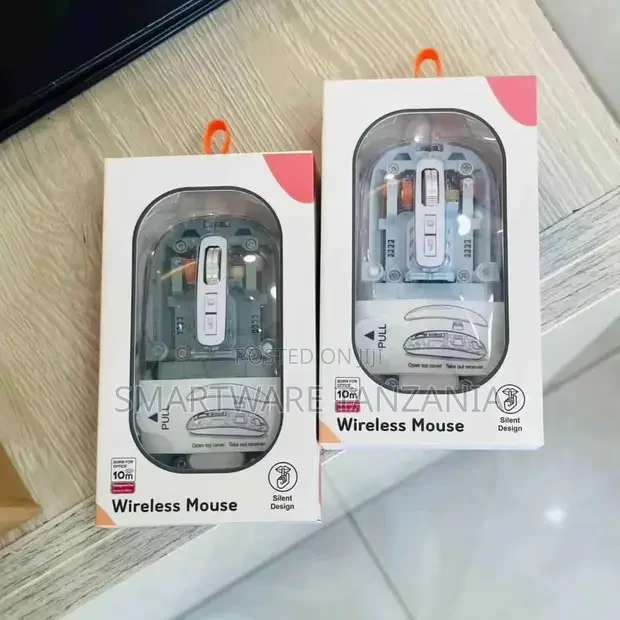 Wireless Gaming Mouse Transparent Mechanical Mouse - Buy in Dar es Salaam, Tanzania | Smartware