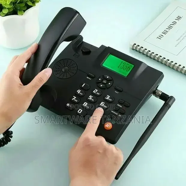 Wireless GSM Desk Phone - Quadband, SMS Function - Buy in Dar es Salaam, Tanzania | Smartware