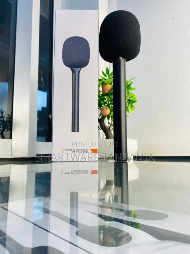 Wireless Handheld Stick Microphone With Foam Windscreen - Buy in Dar es Salaam, Tanzania | Smartware