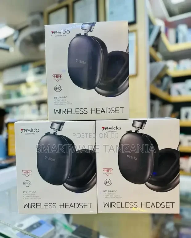 Wireless Headphones with Bass & Mic - Buy in Dar es Salaam, Tanzania | Smartware