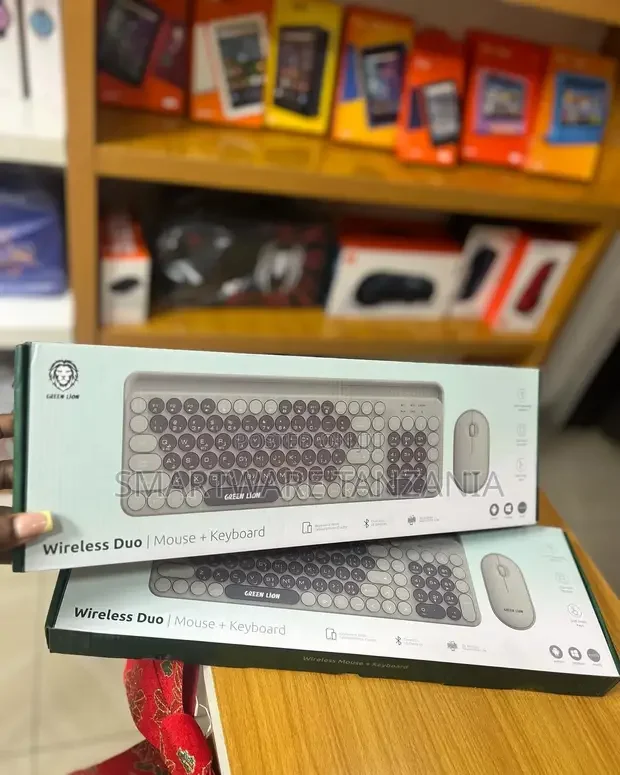 Wireless Keyboard and Mouse Combo (Bluetooth + 2.4G) - Buy in Dar es Salaam, Tanzania | Smartware