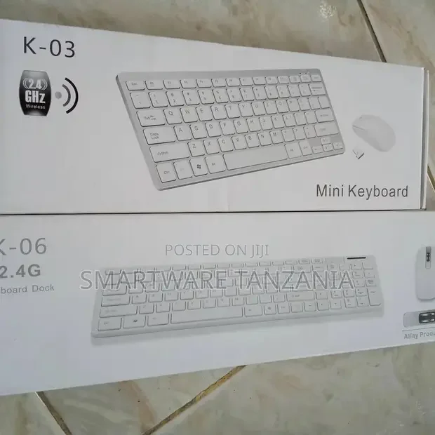 Wireless Keyboard and Mouse Combo Set for Notebook Laptop - Buy in Dar es Salaam, Tanzania | Smartware