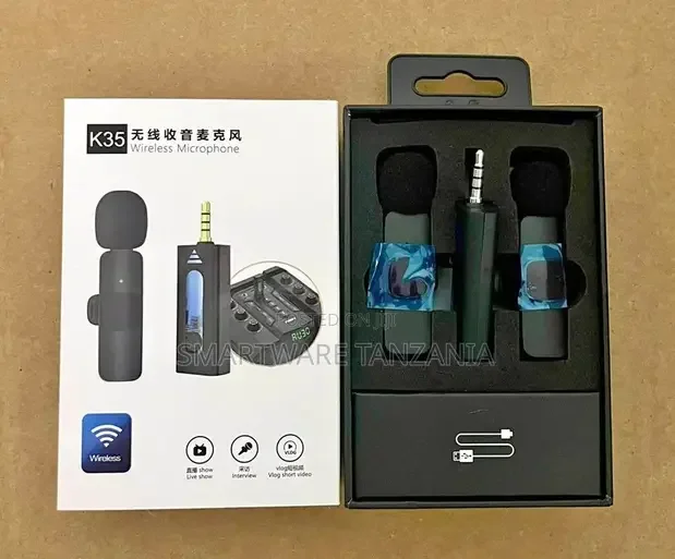Wireless Lapel Microphone Omnidirectional Condenser Mic - Buy in Dar es Salaam, Tanzania | Smartware