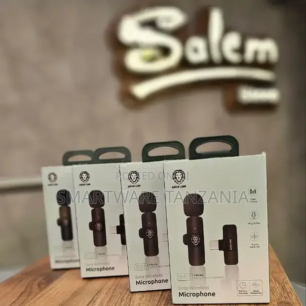 Wireless Lapel Podcast Microphone Mic For Video Recording - Buy in Dar es Salaam, Tanzania | Smartware