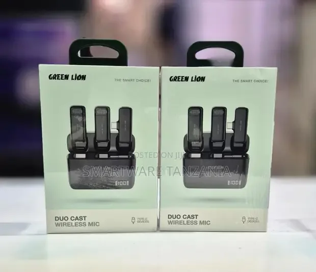 Wireless Lavalier Microphone, 2.4ghz Noise Cancellation