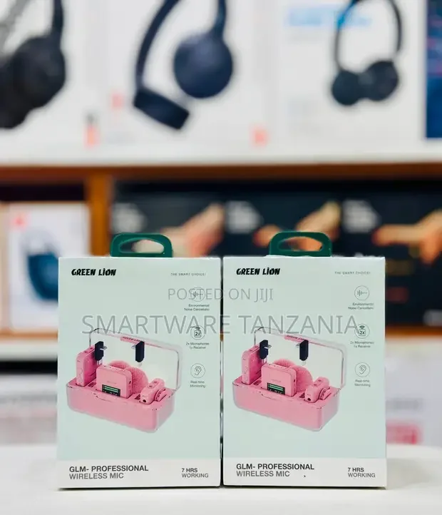 Wireless Lavalier Microphone 2 Pack - Buy in Dar es Salaam, Tanzania | Smartware