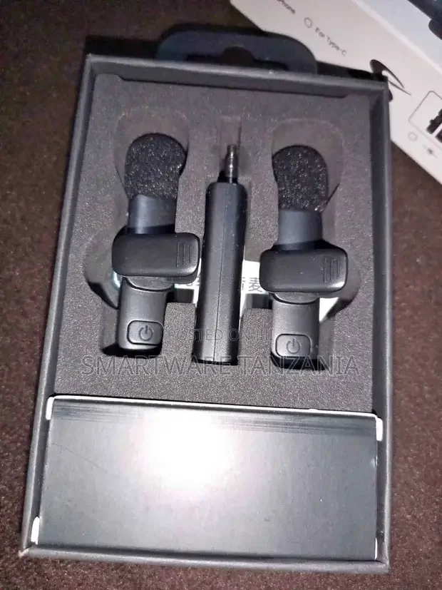 Wireless Lavalier Microphone For iPhone Android Camera - Buy in Dar es Salaam, Tanzania | Smartware