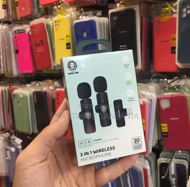 Wireless Lavalier Microphone with Noise Cancellation - Buy in Dar es Salaam, Tanzania | Smartware