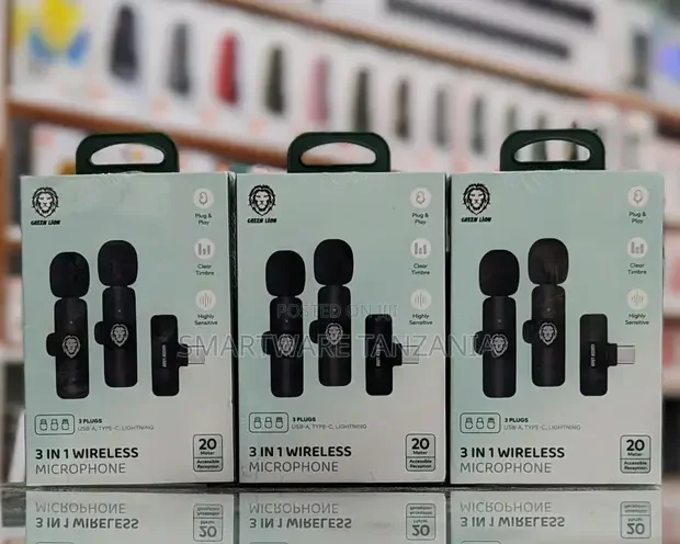 Wireless Microphone for Video Recording and Live Streaming - Buy in Dar es Salaam, Tanzania | Smartware