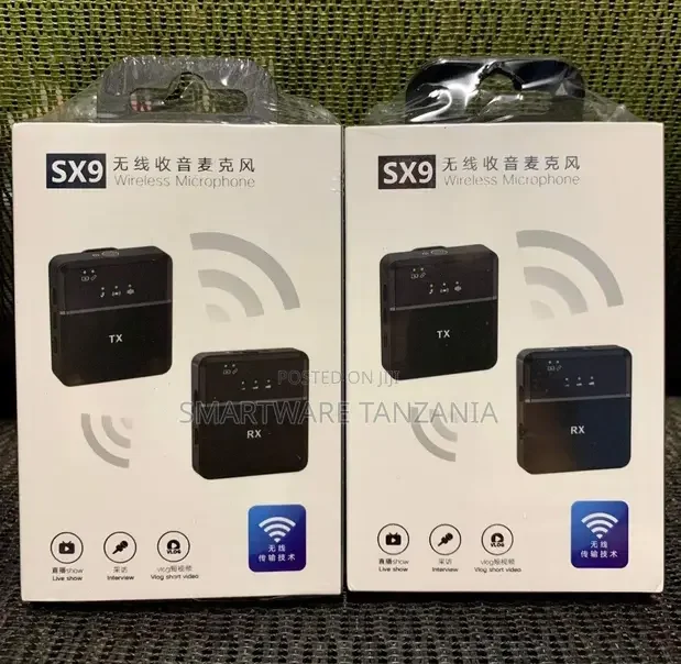 Wireless Microphone Video Recording Mic for Android, iPhone, PC - Buy in Dar es Salaam, Tanzania | Smartware