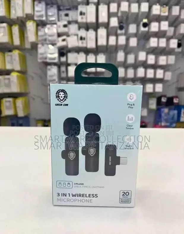 Wireless Microphone for Video Recording - Buy in Dar es Salaam, Tanzania | Smartware