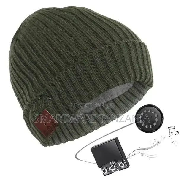 Wireless Music Hat With Built-in Headphone - Buy in Dar es Salaam, Tanzania | Smartware