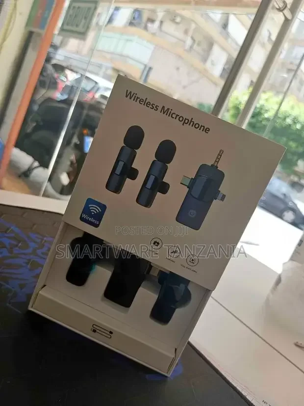 Wireless Lavalier Mini Studio Microphone for Android & iPhone - Buy in Dar es Salaam, Tanzania | Smartware