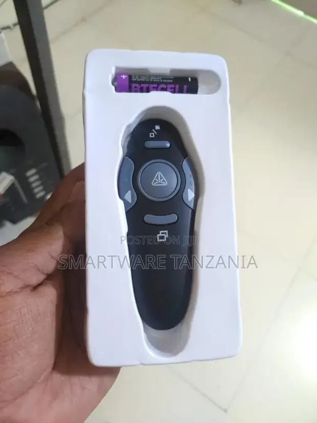 Wireless Presenter With Laser Pointer Red, PPT Presentation