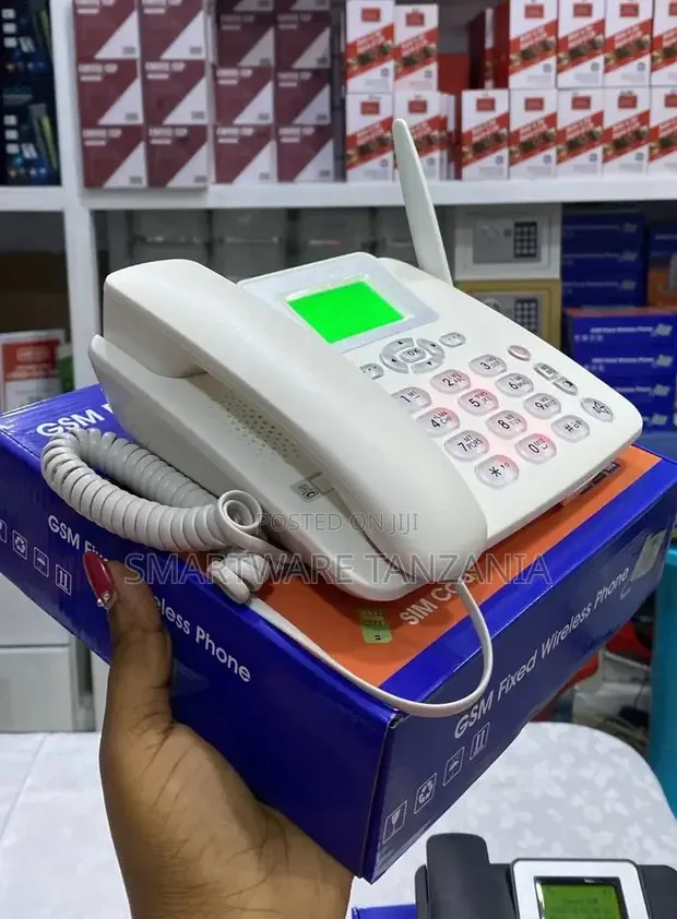 Wireless Quad Band GSM SIM Card Classic Wireless Desk Phone - Buy in Dar es Salaam, Tanzania | Smartware