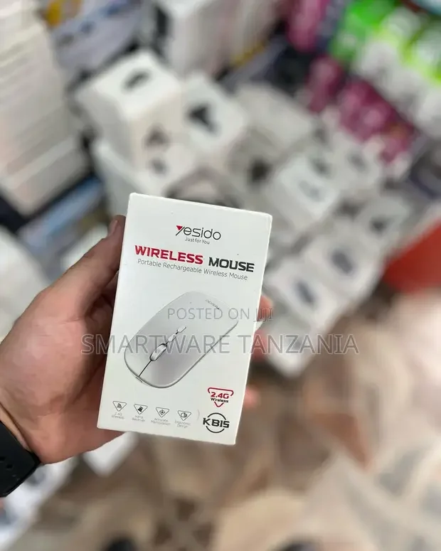 Wireless Rechargeable Flat Slim Portable Travel Mouse - Buy in Dar es Salaam, Tanzania | Smartware