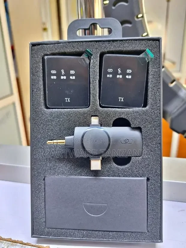 Wireless Video Recording Mic for Interview, Vlog, YouTube - Buy in Dar es Salaam, Tanzania | Smartware